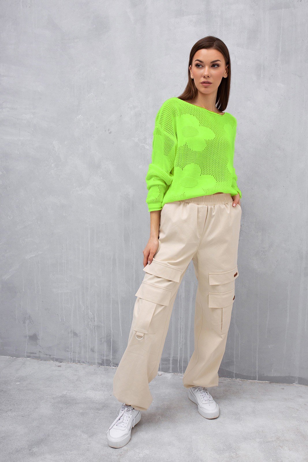 Джемпер 2583 салатовый BUTER купить в интернет магазине Велесмода